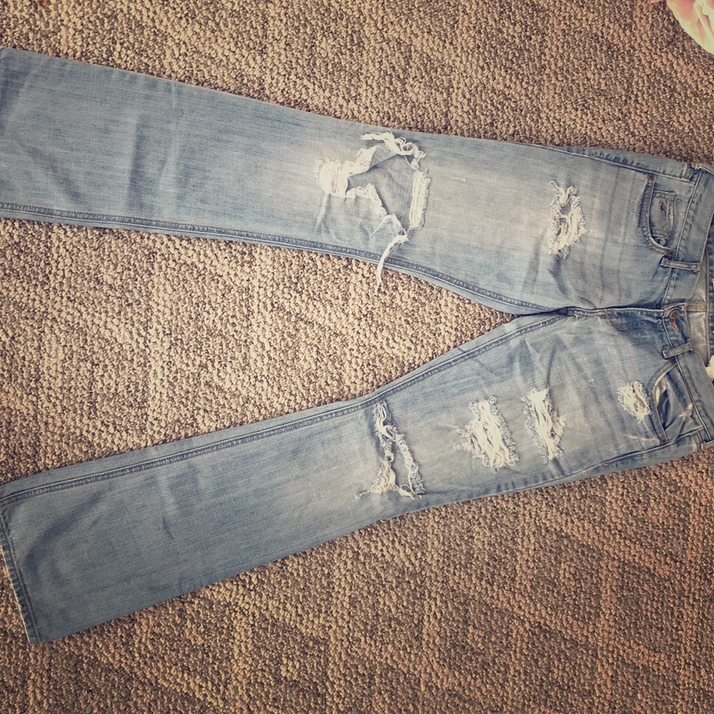 Hollister size 5 flare bootcut jeans